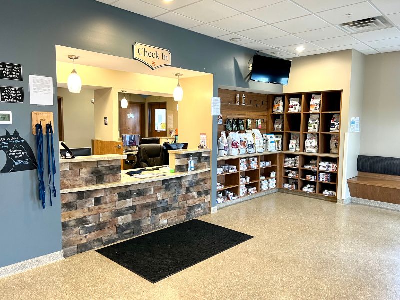 Hillcrest Veterinary Clinic Reception area Hillcrest Veterinary Clinic Reception area